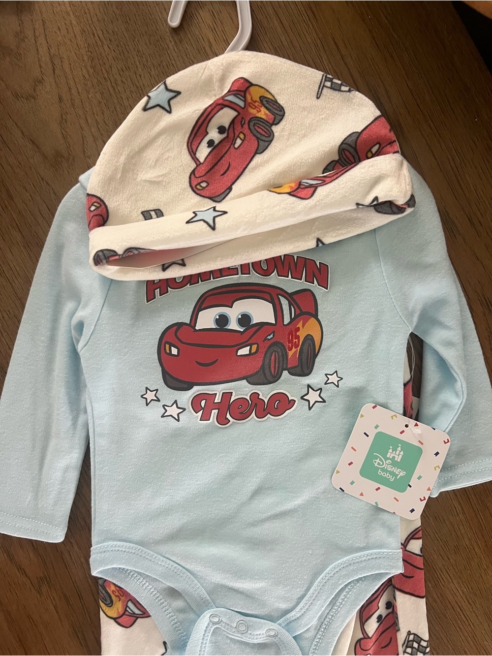 NWT Cars Lighting McQueen 3 Piece Set